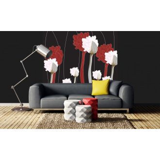Festett növények, poszter tapéta 225*250 cm