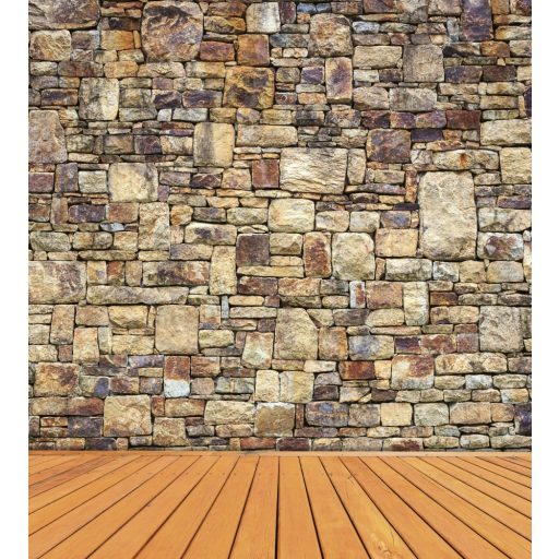 Színes téglafal, poszter tapéta 225*250 cm