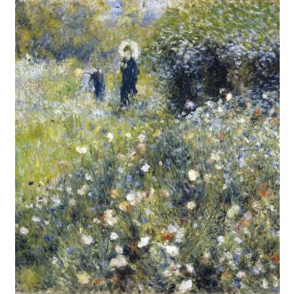 Emberek a réten - festmény, poszter tapéta 225*250 cm