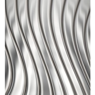 Fehér csíkos fal, poszter tapéta 225*250 cm