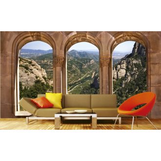 Kilátás az ablakon, poszter tapéta 375*250 cm