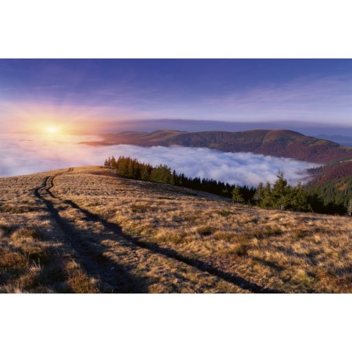 Naplemente a hegyről, poszter tapéta 375*250 cm