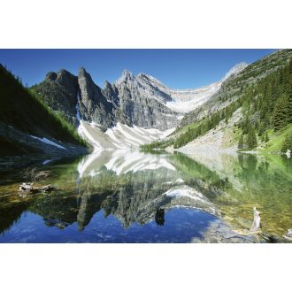 Hegy tükröződése a patakban, poszter tapéta 375*250 cm