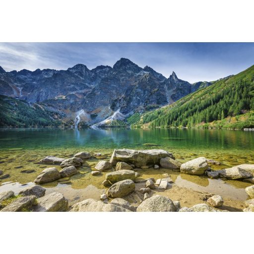 Hegyi tó, poszter tapéta 375*250 cm