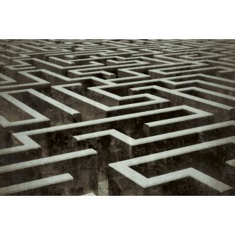 Útvesztő, poszter tapéta 375*250 cm