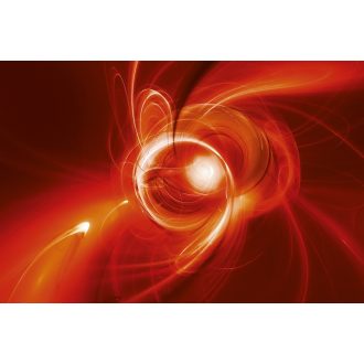 Narancssárga fénycsóva, poszter tapéta 375*250 cm