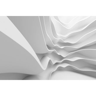 Fehér hullám, poszter tapéta 375*250 cm