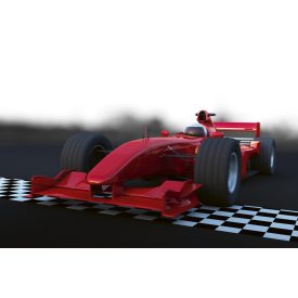 Forma 1-es autó, poszter tapéta 375*250 cm