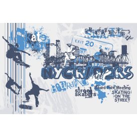 Skate boarding, poszter tapéta 375*250 cm