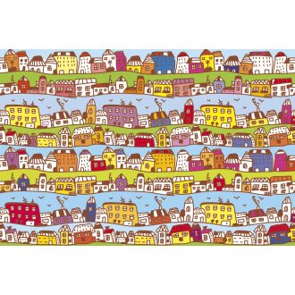Gyerekrajz, poszter tapéta 375*250 cm