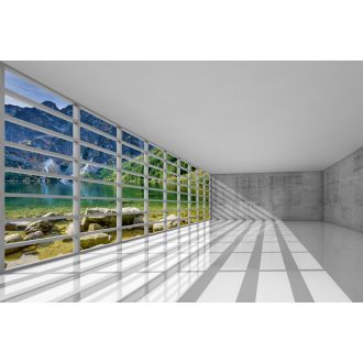 Rálátás a hegyi patakra, poszter tapéta 375*250 cm