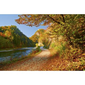 Ősszel a folyóparton, poszter tapéta 375*250 cm