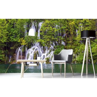 Erdei vízesések, poszter tapéta 375*250 cm