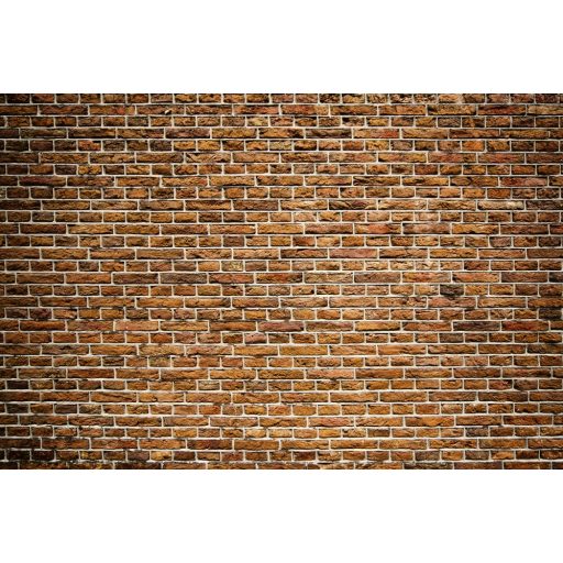 Barna tégla mintás poszter tapéta 375*250 cm