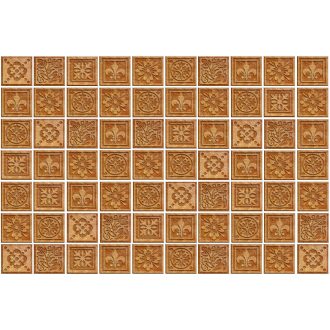 Agyag mintás poszter tapéta 375*250 cm