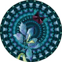 Kör alakú vlies fotótapéta